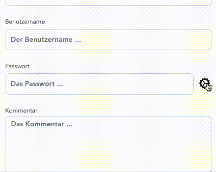Keestash Password Generator