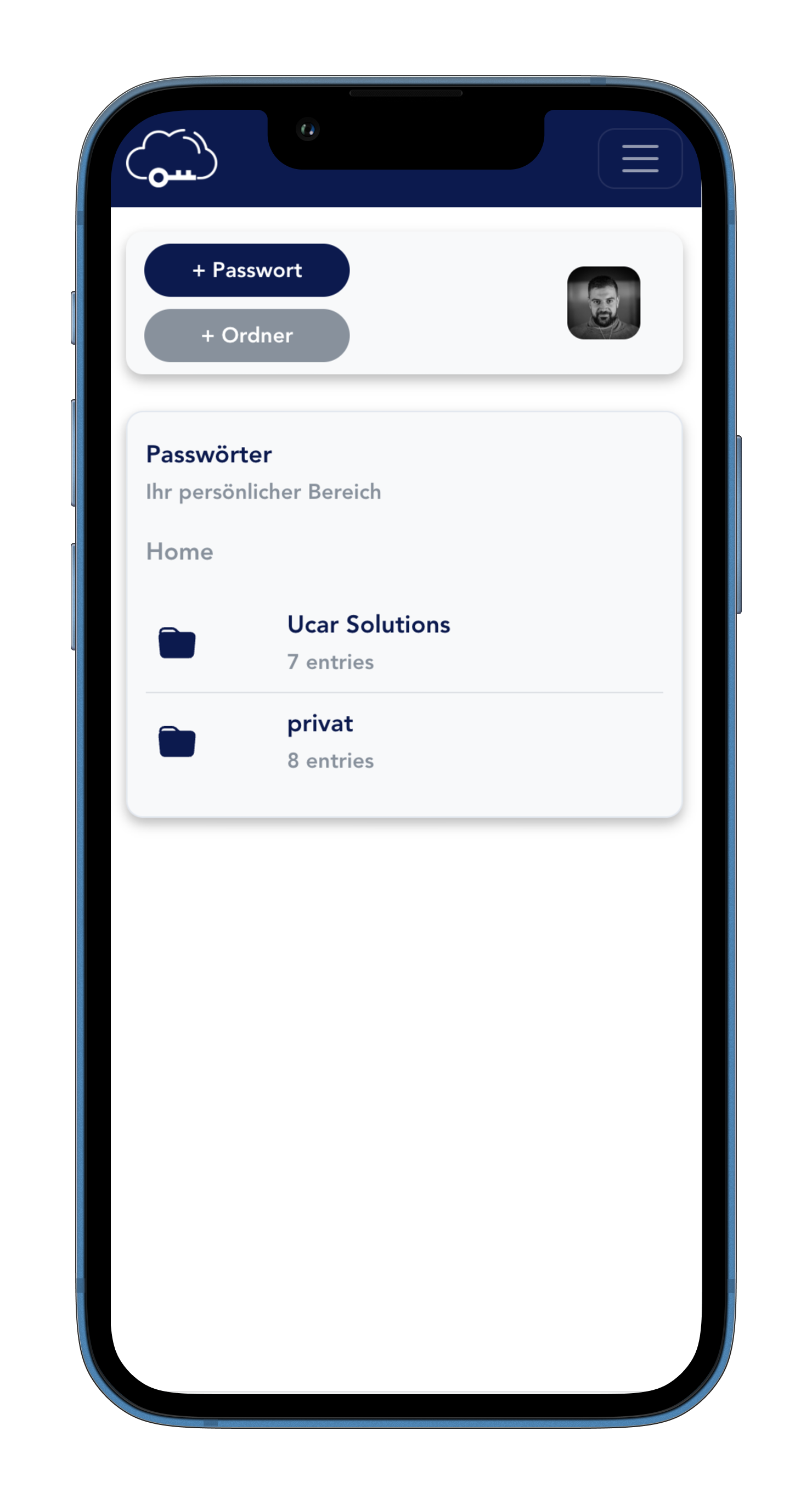 Keestash Password Manager Mobile